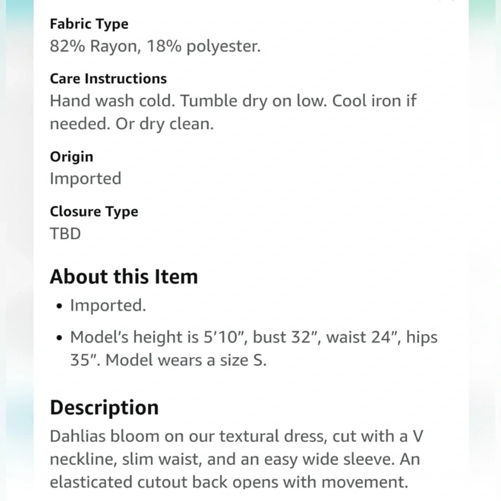 Vince Women's Dress XL Midi Dahlia Long Sleeve Double V-Neck Cottage Feminine - Picture 9 of 10